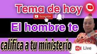 Tema de esta noche por qué los hombres y por qué los demonios se levantan contra ti y te califica