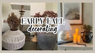 SIMPLE EARLY FALL DECORATING | COZY FALL DECORATING | BRIGHTOWN