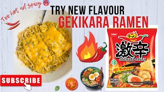 Gekikara Ramen 🍜 | how to make cheesy and saucy Noodles | Recipe by Foodiemoody.