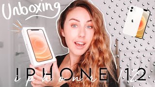 IPHONE 12 UNBOXING | camera test, first impressions & setup | 2020