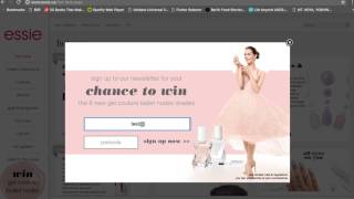 Yieldify and Essie Canada: competition entry campaign