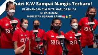 SESI WAWANCARA CAPT GREGORIA MARISKA, PUTRI K.W, DAN GANDA PUTRI NITA/LANNY USAI KALAHKAN TIM KOREA!