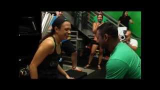 Jennifer & Syad's flash mob proposal in Miami gym