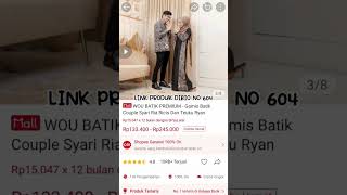 rekomendasi outfit couple lebaran | link produk dikomentar