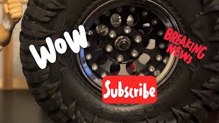 Amazon 1.9 aluminum Beadlock rims for the integy crawler #terminator #trending #integy#amazon