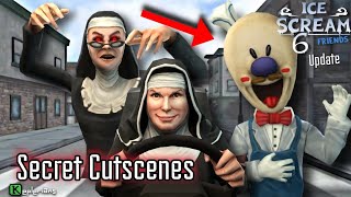 Ice Scream 6 New Update Secret Joseph Sullivan & Evil Nun Cutscenes | Ice Scream 6  New Update V1.2