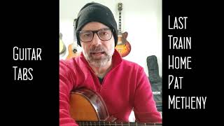 Last train home/ chord melody e tabs