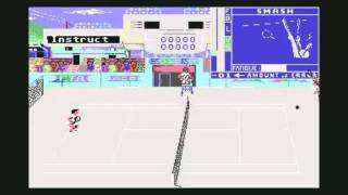 Serve and Volley on the Commodore 64