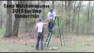 2013 Boy Scout Troop 68's Camp Watchamagumee Egg Drop Competition