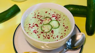 Cucumber 🥒 soup #shorts #ytshorts #cucumber