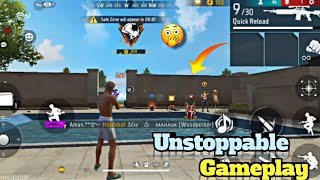 Free fire Unstoppable Headshots Gameplay 🔥 Garena Free fire Max -