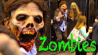 Zombies Attack at Halloween Horror Show | Puppets, Props and Animatronics