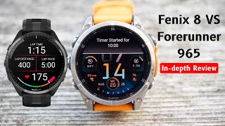 Garmin Fenix 8 VS Garmin Forerunner 965