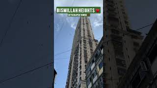 This Tallest Skyscraper is Centre of Mumbai Bismillah Heights in Mumbai Central #shortsfeed #daily