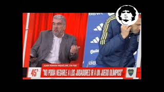 Riquelme: "a mí no me reta ni mi viejo"