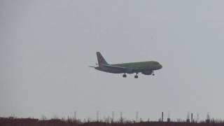 "S7 Airlines" Airbus A320-214 landing at Samara(KUF)