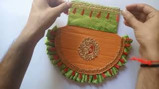 DIY ll Hand Fan Idea ll  Make Summer Handheld Fan From Cardboard ll craft ideas with waste material