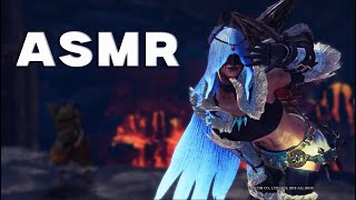 ASMR MHW Controller + Mouth Sounds !