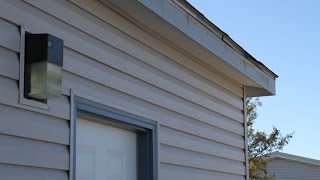 New Siding on Garage in Lakin, KS