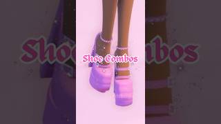 🌸SHOE COMBOS🌸 #dresstoimpress #roblox #dresstoimpressroblox #robloxdresstoimpress #shoehacks #dti