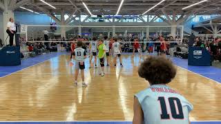 SVC 15U Volleyball at Cleveland OH, Open Grand Prix Tourney 2/4/24   Day 2