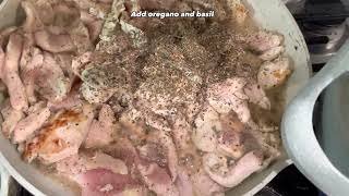 The best fettuccine Alfredo very simple &quick #youtube #foryou #fyp #youtubeshorts #cooking #food