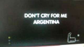 ELAINE PAIGE-DON"T CRY FOR ME ARGENTINA (cover)