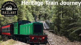 A stunning journey through Tasmania's West Coast || West Coast Wilderness Railway Journey