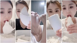 [solo] || only 1353's cornstarch chewing asmr || full video || compilation