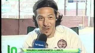 La palabra de Mauro Camoranesi en Lanús PlayFutbol