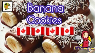 BANANA COOKIES. HOW TO MAKE BANANA COOKIES. #easyrecipe @Easy.recipehome