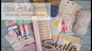 Super mega haul TEDI y bazar: material manualidades y decoración.