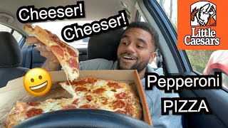 Little Caesars Pepperoni Cheeser! Cheeser! Pizza [Review]