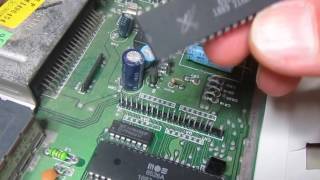 C64 (C64C) CIA#1 repair (keyboard/joystick faults)