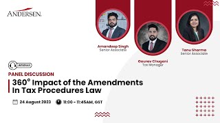 Webinar: 360 degree Impact of the Amendments in Tax Procedures Law