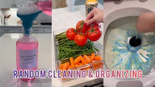 Satisfying 💯 1 Hour ⏳ Random Cleaning 🧼 Organizing 🍒Restocking 🫙 Tiktok Compilation ✨