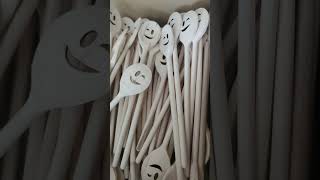 wooden spoon production line