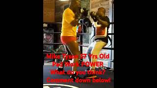 Mike Tyson at 57 Years Old Destroys the Pads!