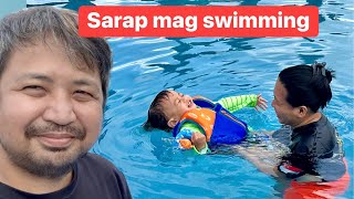 Swimming time si Andres 😍 | Quality Time & Family Time | Thank You Lord 🙏