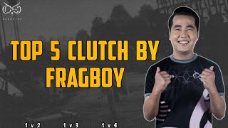 Top 5 Clutch By @fragBoyskrskr 🔥|| From underdog to deadeyes journey😱