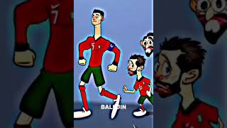 RONALDO in euros #football #trending #animation #ronaldo