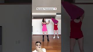 just reaction video #dance #challenge #baile #twins #amigas