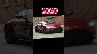 Evolution of AstronMartin Vantage (1982-2025) | The old super car from AstronMartin #shorts #vantage