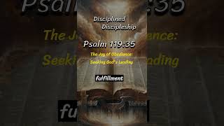 Psalm 119:35 #biblicalinsights #biblestudy #biblicalwisdom #discipleship #wordofgod #psalm119 #hope