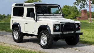 1998 Defender 90 50th anniversary walk-around video