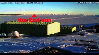 2nd sun Davis station Antarctic 08 27 2014   YouTubevia torchbrowser com