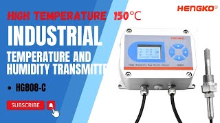 New Industrial grade Temperature and Humidity Transmitter - HG808-C