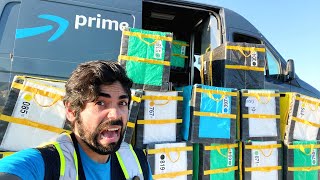 LOADING 20 TOTES INTO 1 VAN (AMAZON DELIVERY LOADING TUTORIAL)