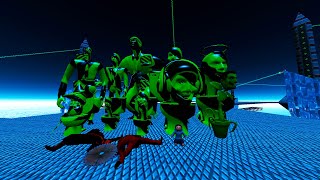 ALL SKIBIDI TOILETS (1-69) VS TITANS + MULTIVERSE AND FANMADE CHARACTERS In Garry's Mod! Compilation