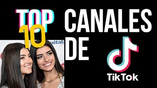 TOP 10 canales de Tiktok con mas seguidores (junio de 2021)